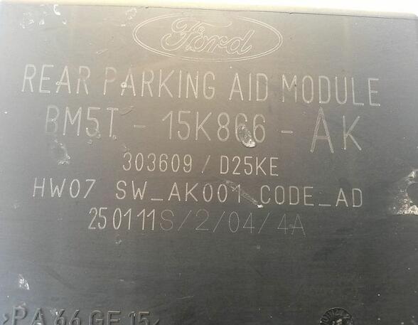 Parking Aid Control Unit FORD C-Max II (DXA/CB7, DXA/CEU), FORD Grand C-Max (DXA/CB7, DXA/CEU)