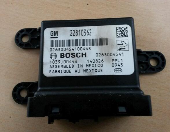 Regeleenheid park distance control OPEL Astra J (--)