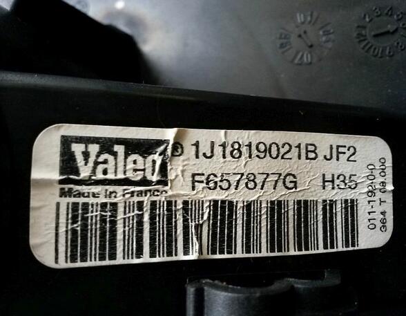 Interior Blower Motor VW Golf IV (1J1)