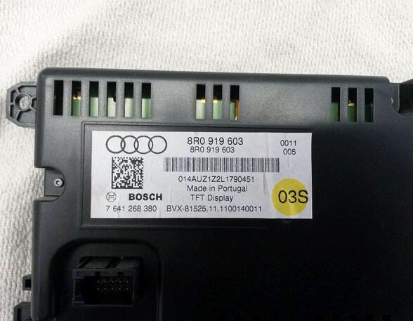 Bordcomputer Display Display AUDI A4 AVANT (8K5  B8) 2.0 TDI 105 KW