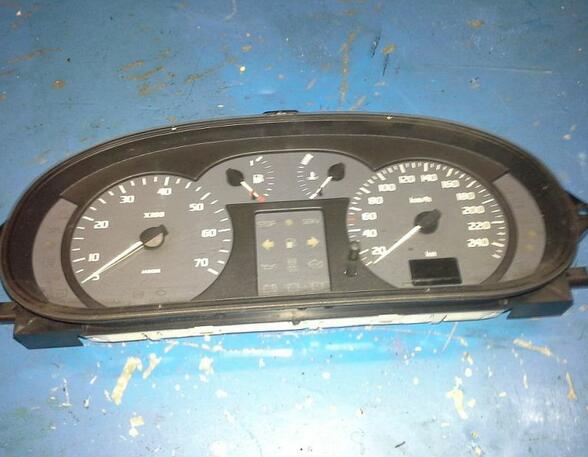 Tachometer Kombiinstrument RENAULT MEGANE SCENIC (JA0/1_) 1.9 DTI 59 KW