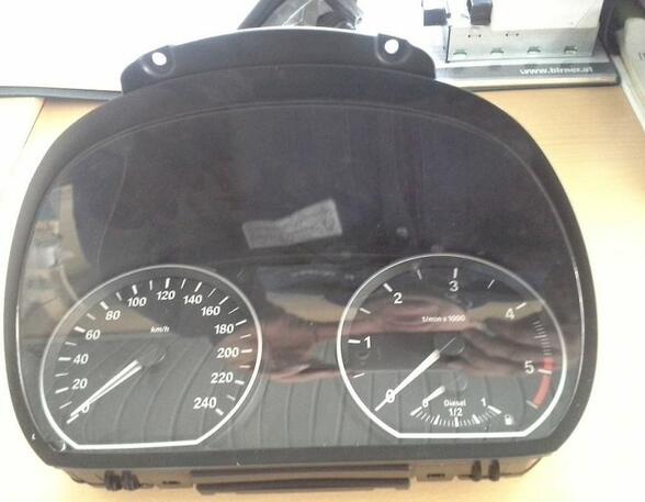 Speedometer BMW 1er (E81), BMW 1er (E87)