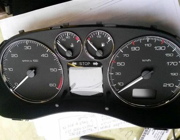 Tachometer Glas defekt PEUGEOT 307 SW (3H) 1.6 HDI 90 66 KW