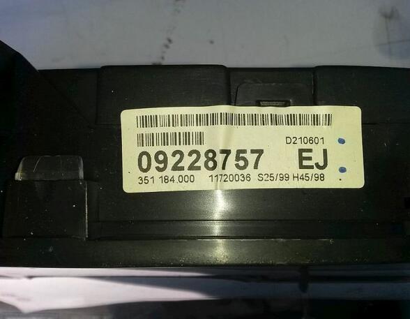 Speedometer OPEL Zafira A (F75_)