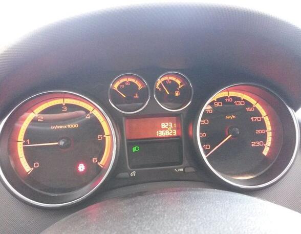 Tachometer Kombiinstrument PEUGEOT 308 (4A_  4C_) 1.6 HDI 66 KW