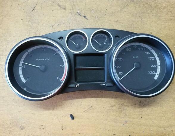 Tachometer Kombiinstrument PEUGEOT 308 (4A_  4C_) 1.6 HDI 66 KW