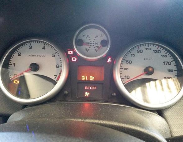 Tachometer Kombiinstrument PEUGEOT 207 1.4 16V WC8FP 70 KW