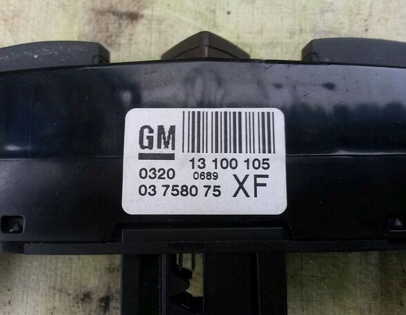 Switch for hazard light OPEL ASTRA H Estate (A04)