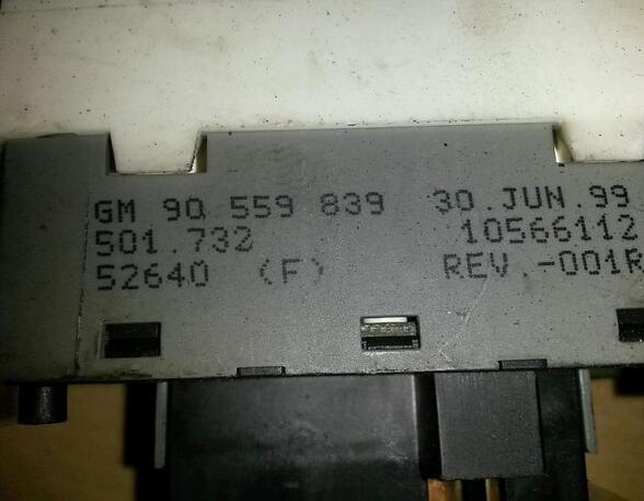 Air Conditioning Control Unit OPEL Astra G Caravan (T98)