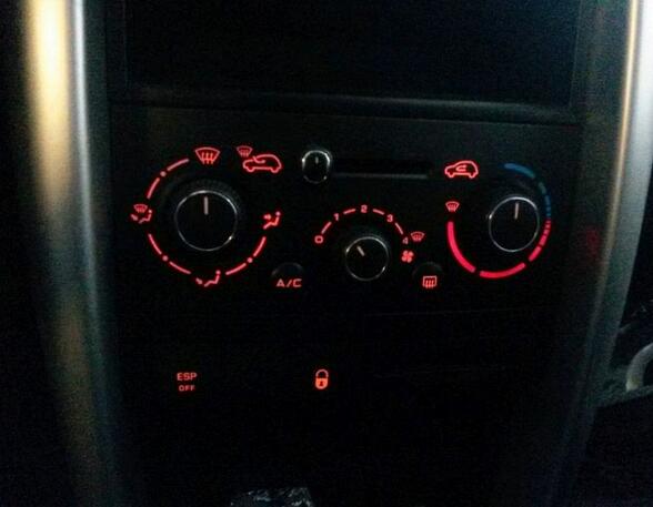 Air Conditioning Control Unit PEUGEOT 207 (WA, WC)