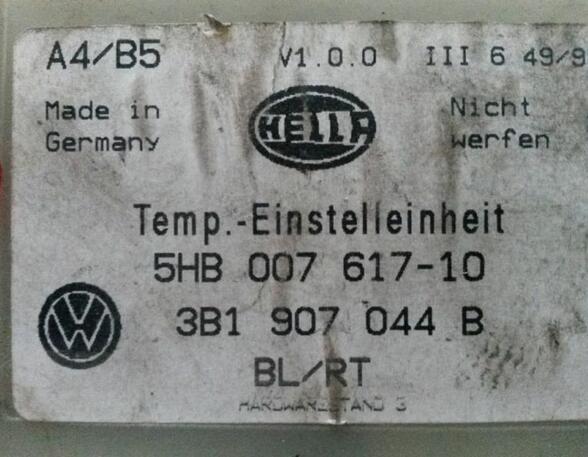 Bedieningselement airconditioning VW Bora (1J2)