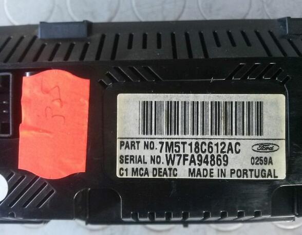 Air Conditioning Control Unit FORD Focus II Turnier (DA, DS, FFS)