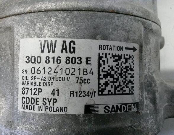 Air Conditioning Compressor SKODA Fabia III (NJ3)