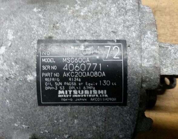 Air Conditioning Compressor MITSUBISHI COLT VI (Z3_A, Z2_A)