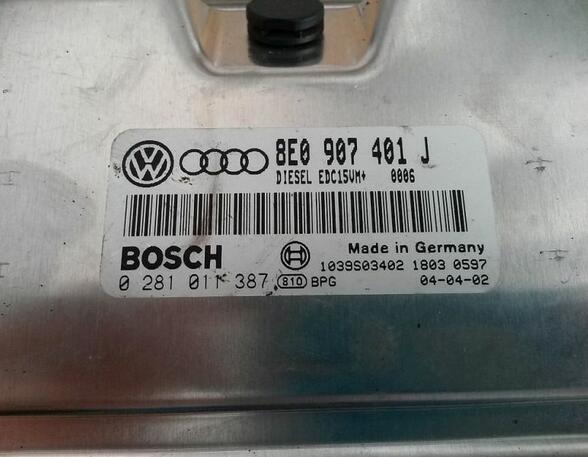 Regeleenheid motoregeling AUDI A6 (4B2, C5)