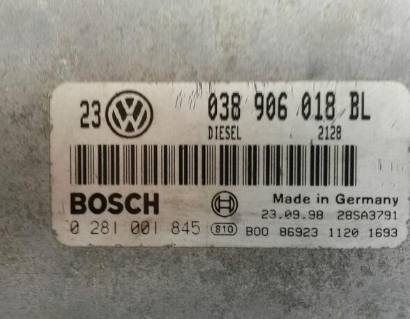 Engine Management Control Unit VW Bora (1J2)