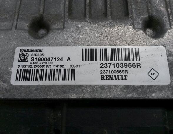 Control unit for engine RENAULT GRAND SCÉNIC III (JZ0/1_), RENAULT SCÉNIC III (JZ0/1_)