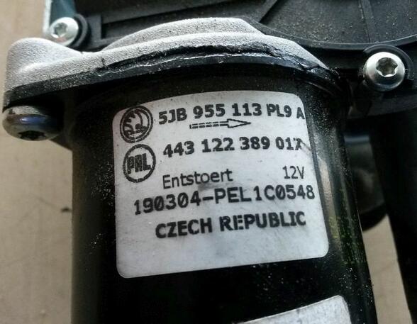 Wiper Motor SKODA Fabia III (NJ3)