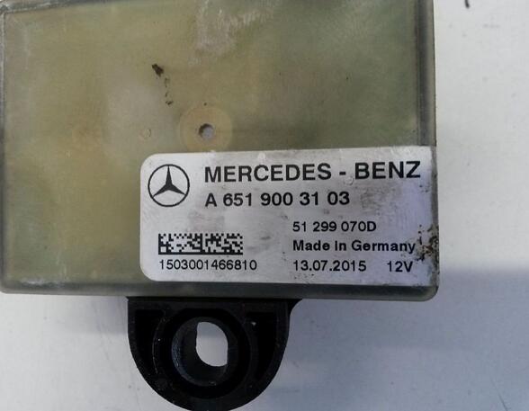 Regeleenheid gloeitijd MERCEDES-BENZ E-Klasse (W212)