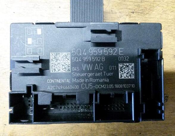 Steuergerät Tür Tür Steuergerät rechts vorne SKODA OCTAVIA COMBI (5E5) 1.6 TDI STYLE 85 KW