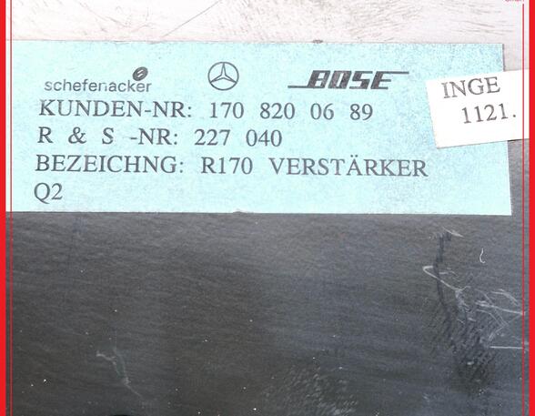 Audio-Versterker MERCEDES-BENZ SLK (R170)