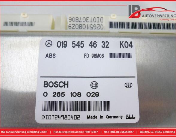 Abs Control Unit MERCEDES-BENZ C-Klasse (W202)