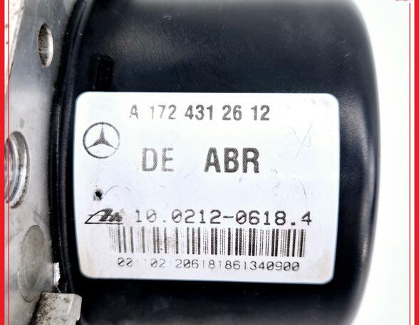 Control unit for ABS MERCEDES-BENZ SLK (R172)