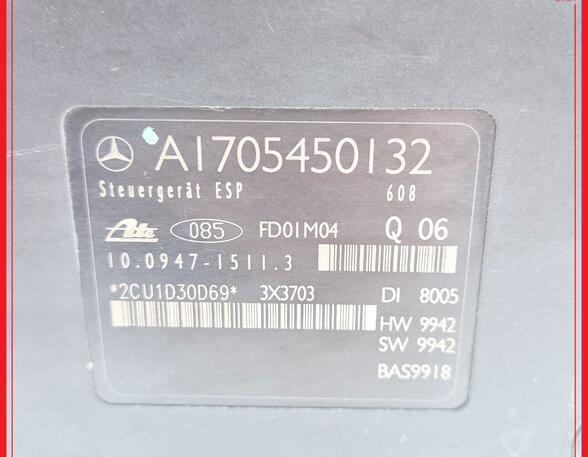 Control unit for ABS MERCEDES-BENZ CLK (C208)