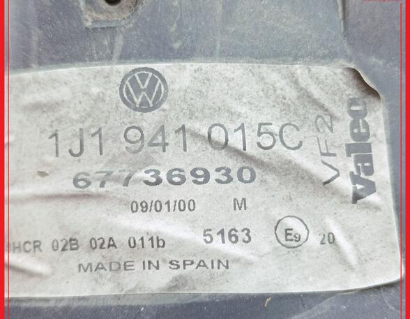 Hauptscheinwerfer links  VW GOLF IV 1J1 1.6 74 KW