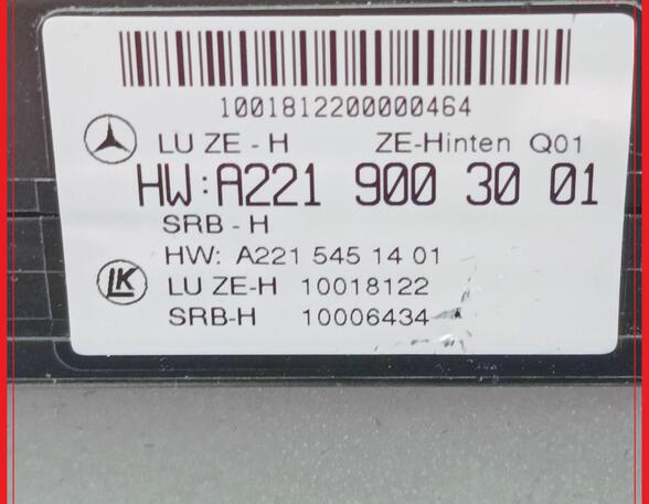 Fuse Box MERCEDES-BENZ S-Klasse (W221)