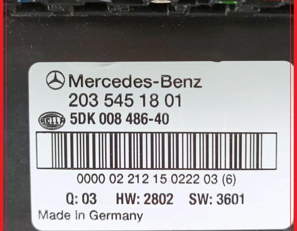 Fuse Box MERCEDES-BENZ C-Klasse T-Model (S203)