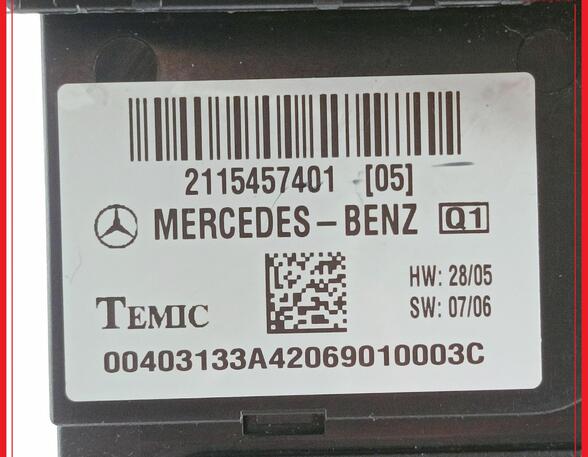 Fuse Box MERCEDES-BENZ E-Klasse T-Model (S211)