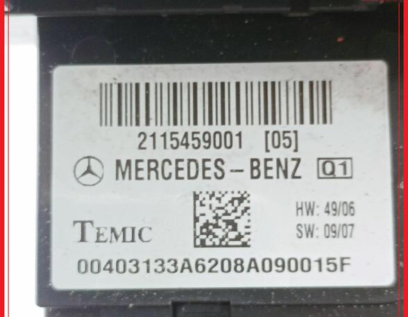 Fuse Box MERCEDES-BENZ E-Klasse T-Model (S211)