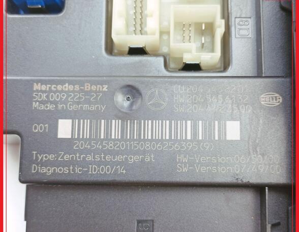 Fuse Box MERCEDES-BENZ C-Klasse (W204)