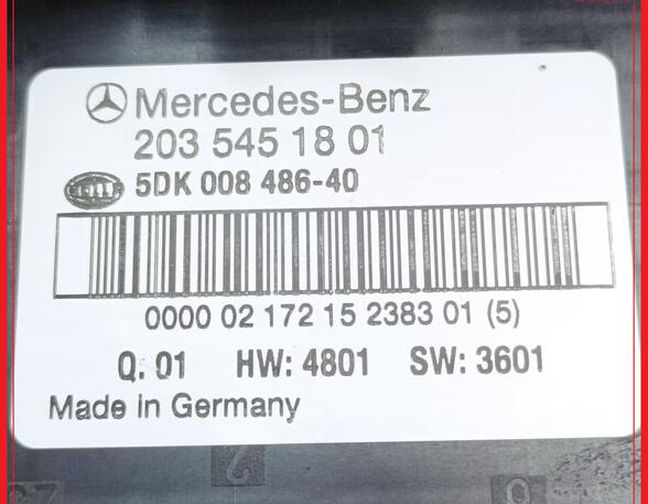 Sicherungskasten SAM Modul MERCEDES BENZ C-KLASSE W203 C220 CDI 105 KW