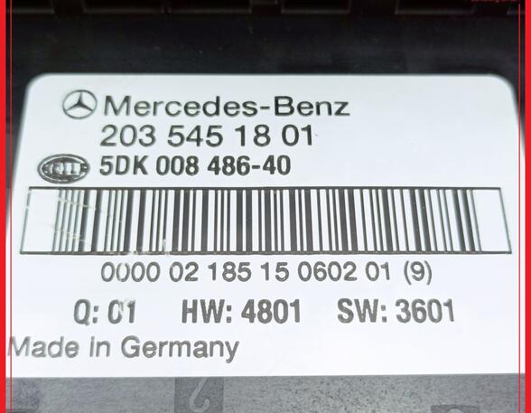 Sicherungskasten SAM Modul MERCEDES BENZ C-KLASSE W203 C200 CDI 85 KW