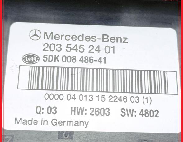 Fuse Box MERCEDES-BENZ C-Klasse (W203)