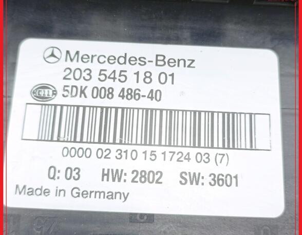 Sicherungskasten SAM Modul MERCEDES-BENZ C-KLASSE W203 C220 CDI 105 KW