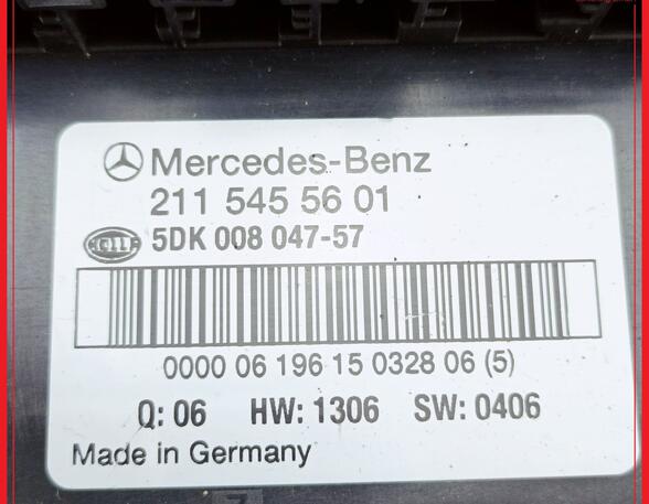 Zekeringkast MERCEDES-BENZ E-Klasse T-Model (S211)