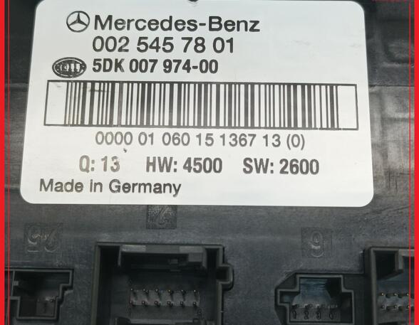 Fuse Box MERCEDES-BENZ C-CLASS (W203)