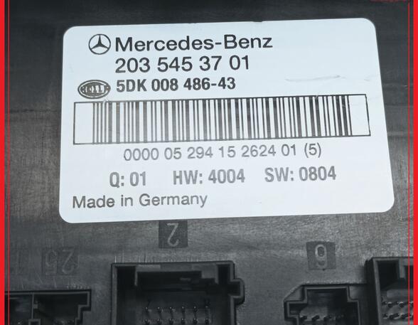 Zekeringkast MERCEDES-BENZ C-CLASS T-Model (S203)