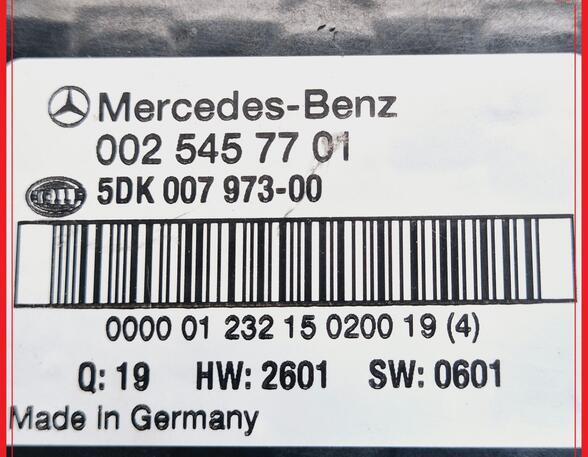 Sicherungskasten SAM Modul MERCEDES-BENZ C-KLASSE COUPE CL203 C180 95 KW