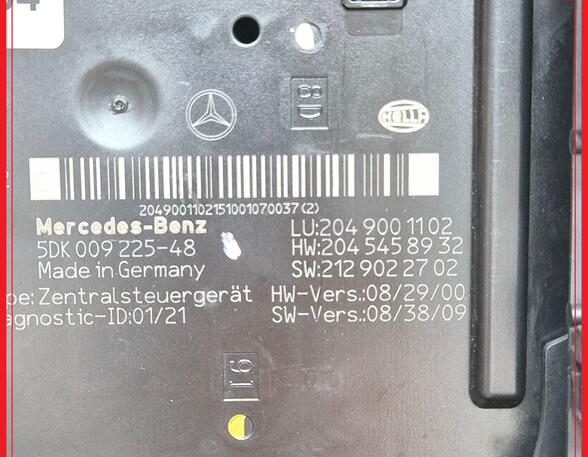 Fuse Box MERCEDES-BENZ C-CLASS T-Model (S204)