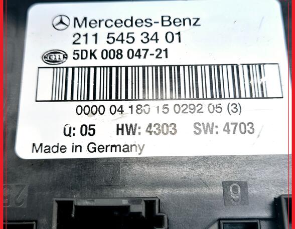 Zekeringkast MERCEDES-BENZ E-CLASS (W211)