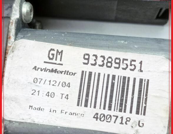 Electric Window Lift Motor OPEL Meriva (--)