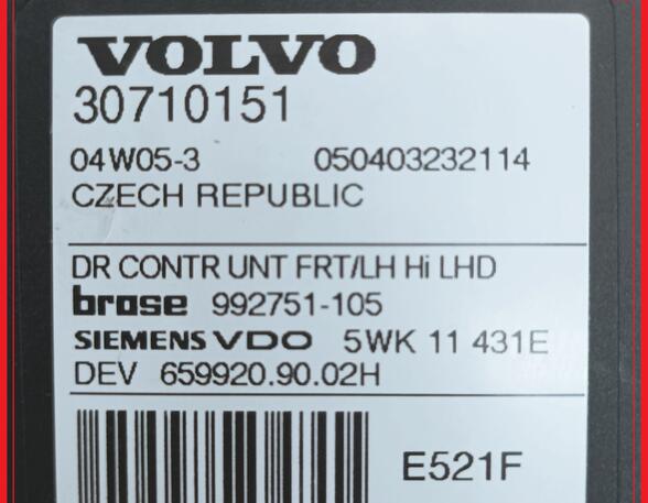 Electric Window Lift Motor VOLVO V50 (545)