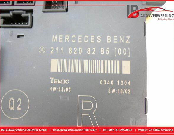 Regeleenheid MERCEDES-BENZ E-Klasse T-Model (S211)