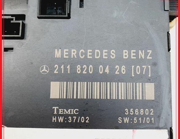 Steuergerät Tür Vorne Rechts MERCEDES E-KLASSE W211 270 CDI KOMBI 130 KW