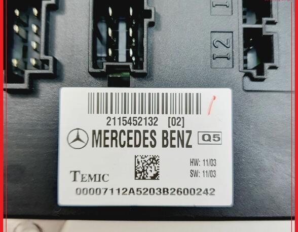 Steuergerät Signalerfassung MERCEDES E-KLASSE W211 270 CDI KOMBI 130 KW