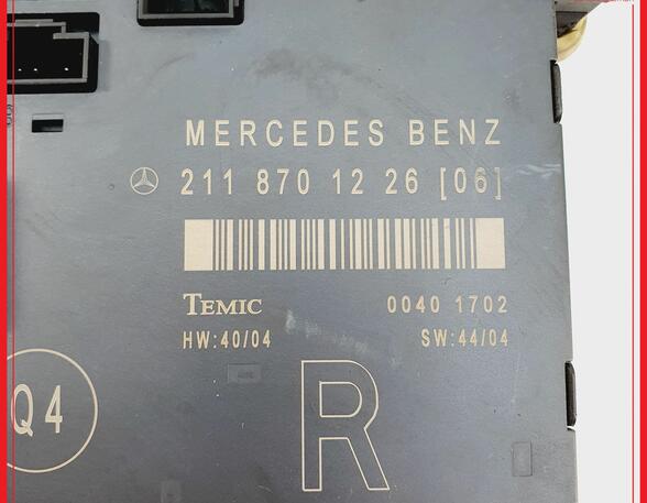 Regeleenheid MERCEDES-BENZ E-Klasse T-Model (S211)